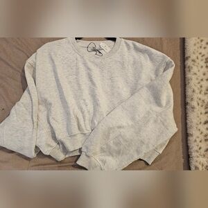 Zara Cream Scoop Neck Sweater